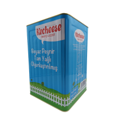Kecheese Tam Yağlı Olgunlaştırılmış Beyaz Peynir 18 Kilogram Teneke